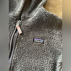 Kids Patagonia fuzzy jacket